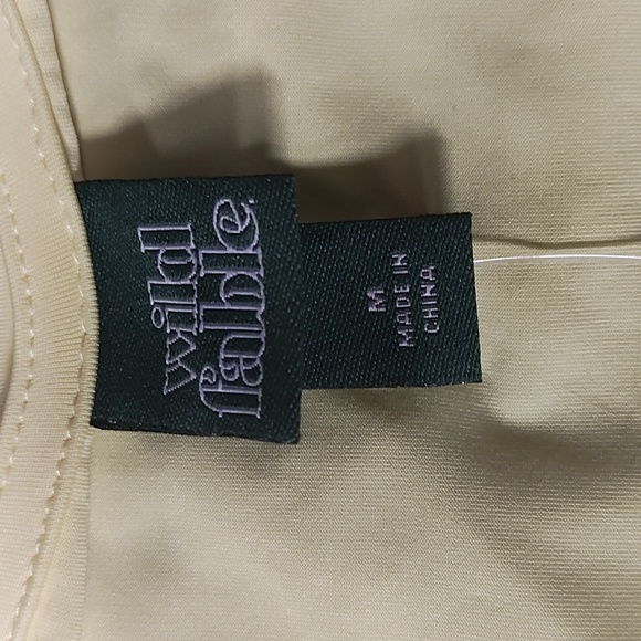 Wild Fable | Yellow Lace Trim Top - Picture 4 of 6